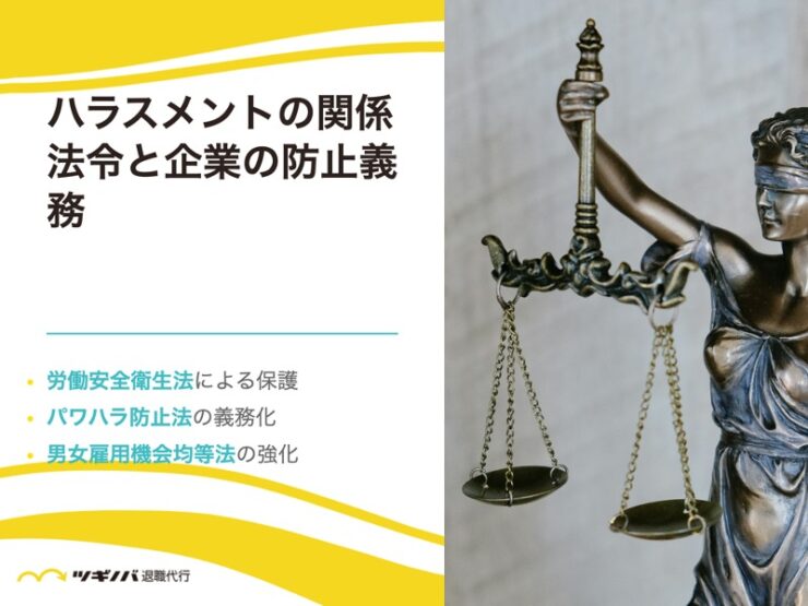 ハラスメントの関係法令と企業の防止義務