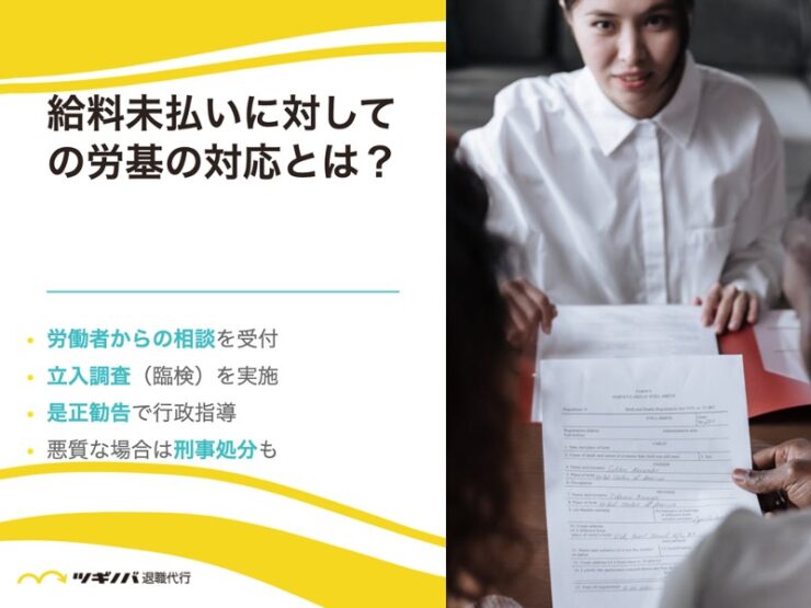 給料未払いに対しての労基の対応とは？